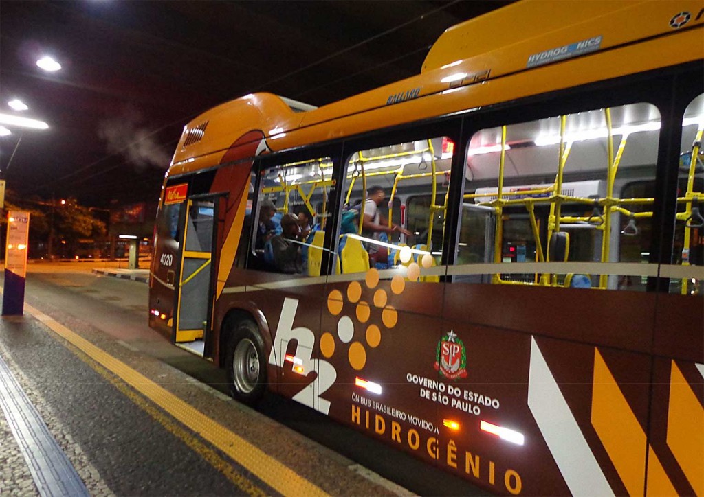 Autobus de hidrógeno de Sao Paulo