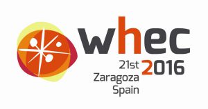 Logo WHEC 2016 Zaragoza