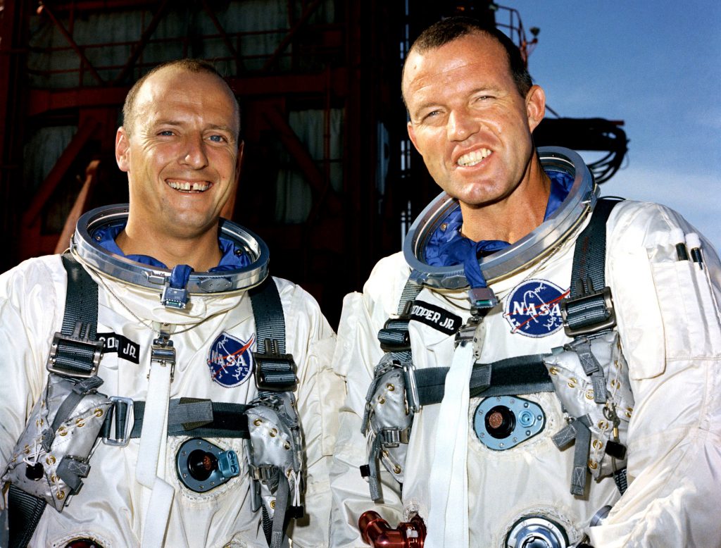 Conrad y Cooper misión Gemini V